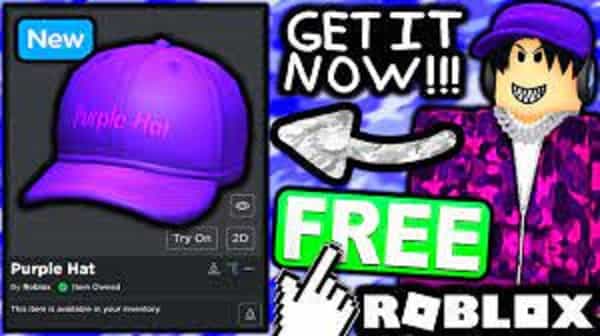 get the no-cost SOFI TUKKER Red Hat avatar item on Roblox