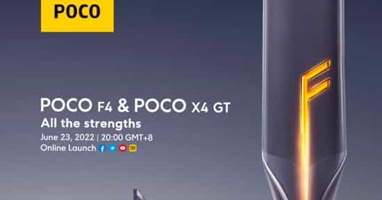 Poco F4 5G and Poco X4 GT Price and Specifications Leaked Ahead of Launch