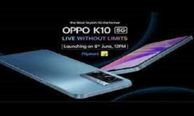 Today at 12pm Oppo K10 5G launches in India