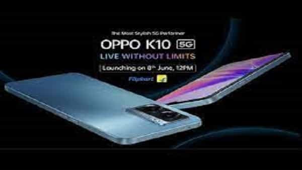 Today at 12pm Oppo K10 5G launches in India