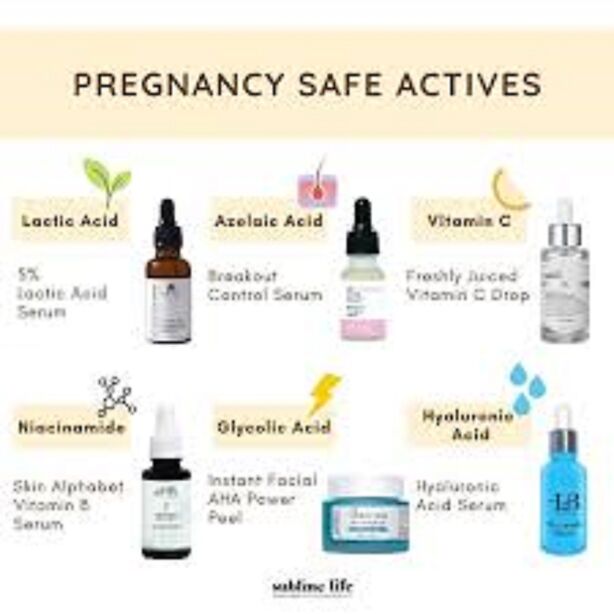 Safe Ingredients for Pregnancy Skincare
