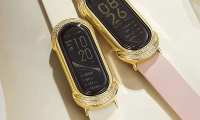 Xiaomi Mi Band 6 with Gold Frame and Buckle Launched in China