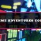 Codes for Anime Adventures