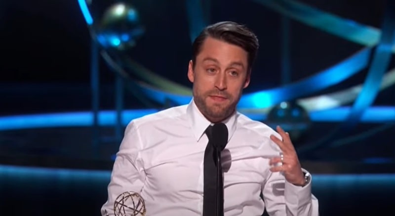 Kieran Culkin received the 2024 Emmy for Best Actor in a Drama Series