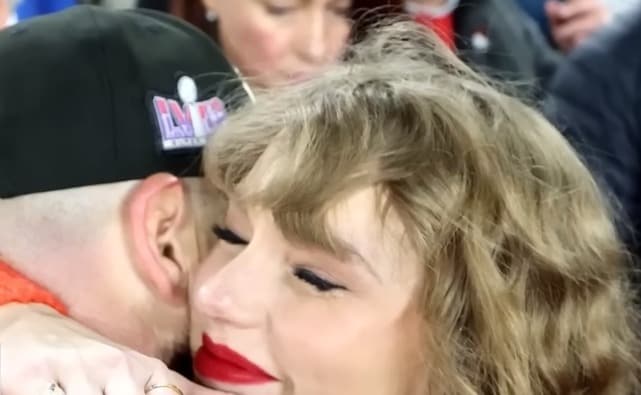 Taylor Swift and Travis Kelce Kissing Video Goes Viral