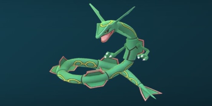 A theory about Shiny Rayquaza's color is explained
