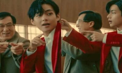 Jackie Chan and BTS V appear in a new ad