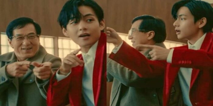Jackie Chan and BTS V appear in a new ad